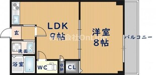 ブランチ613の物件間取画像